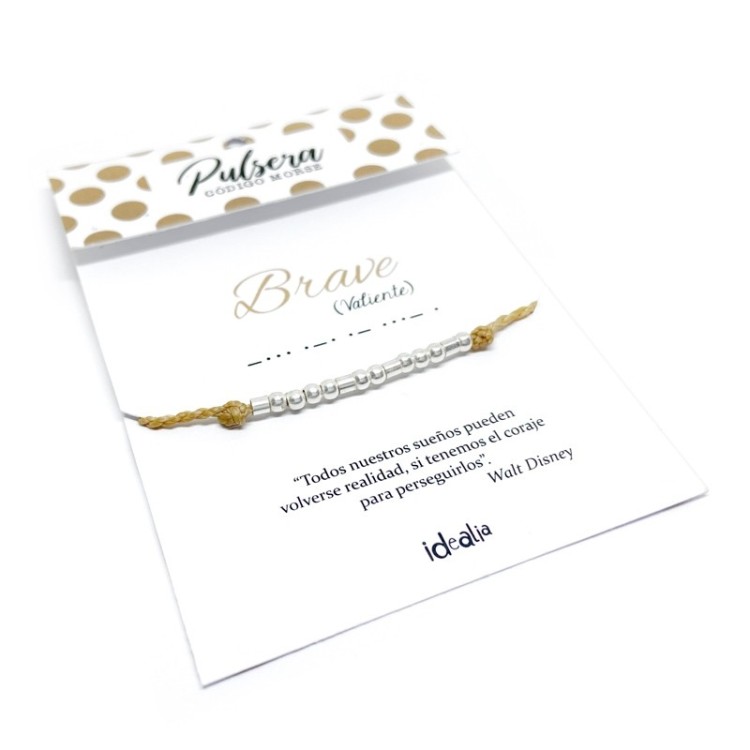 Pulsera Morse Brave