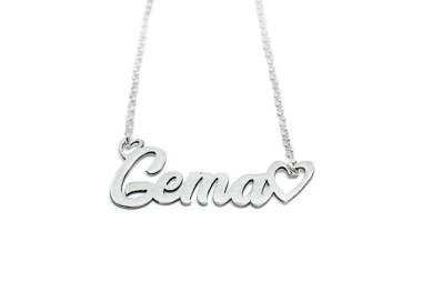 Collar Nombre Plata