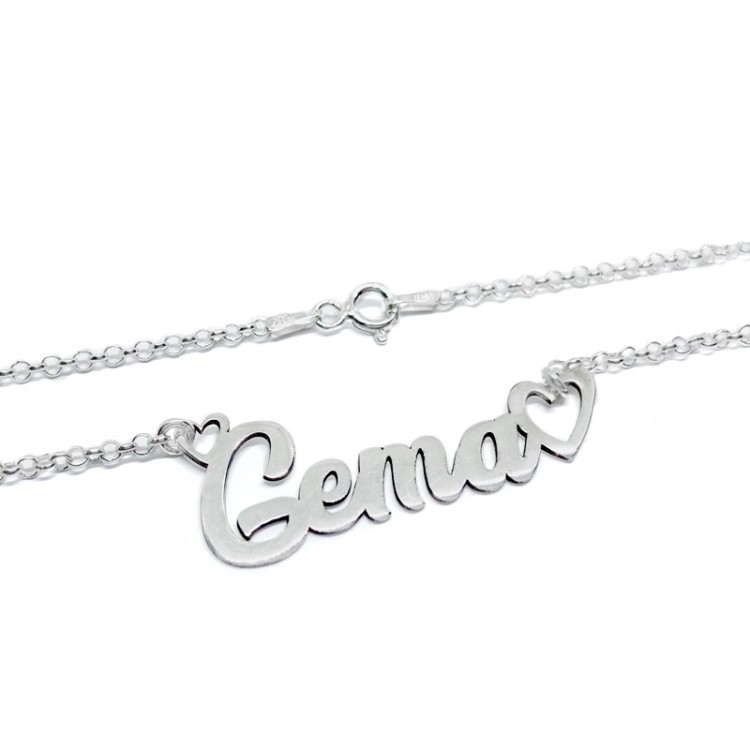 Collar Nombre Plata