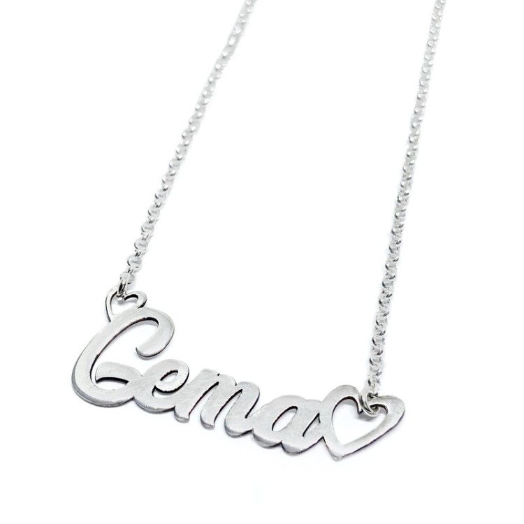 Collar Nombre Plata