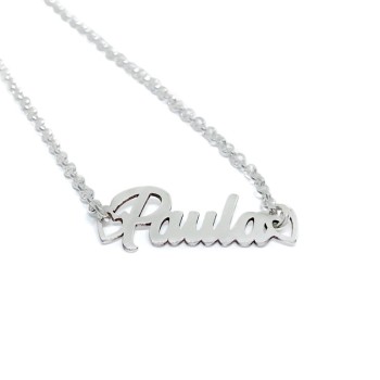 Collar Nombre Plata