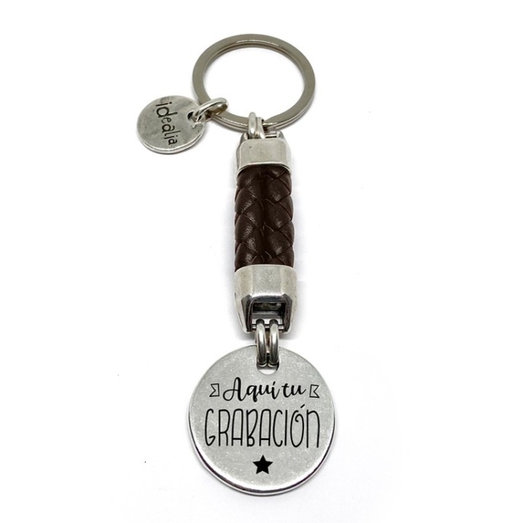 Llavero Trenzado Doble - Idealia® Regalos Personalizados