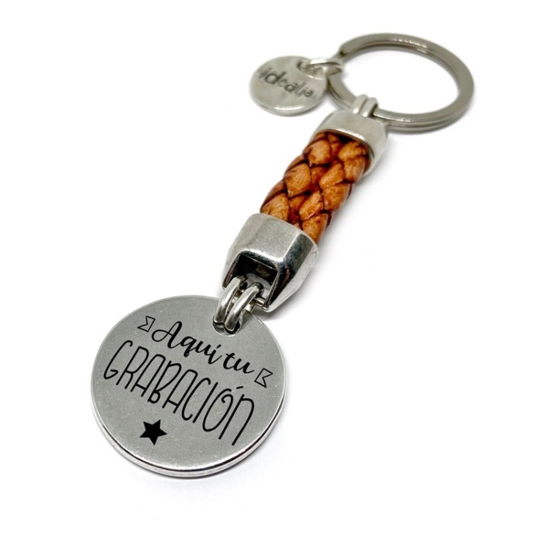 Llavero Trenzado Doble - Idealia® Regalos Personalizados