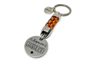 Llavero Trenzado Doble - Idealia® Regalos Personalizados
