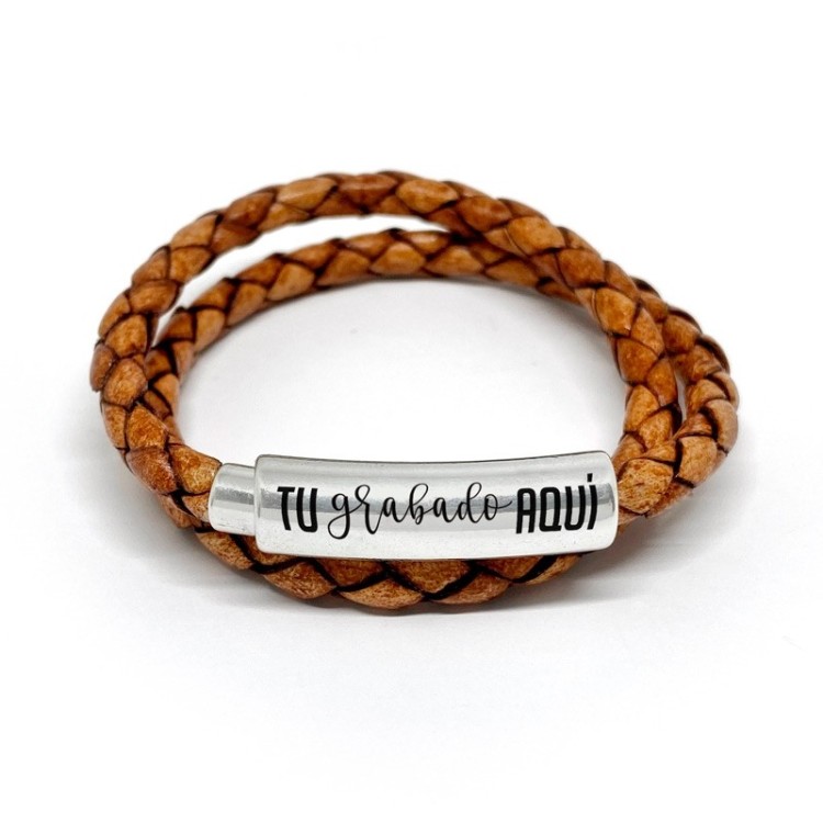 Pulsera Gargantilla Trenzada - Idealia® Regalos Personalizados