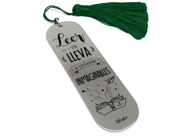 Marcapáginas Leer te Lleva