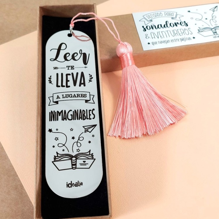 Marcapáginas Leer te Lleva