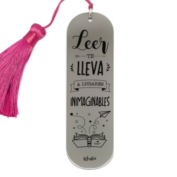 Marcapáginas Leer te Lleva