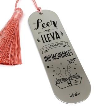 Marcapáginas Leer te Lleva