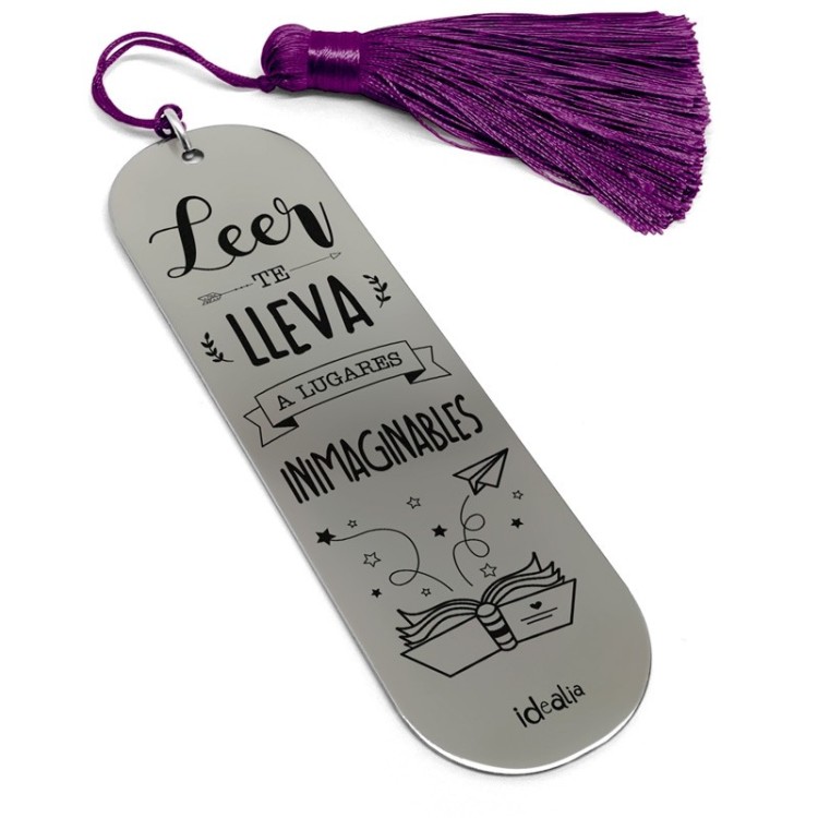 Marcapáginas Leer te Lleva