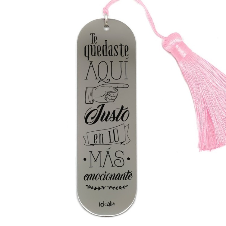 Marcapáginas Justo Aquí