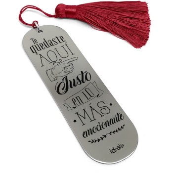 Marcapáginas Justo Aquí