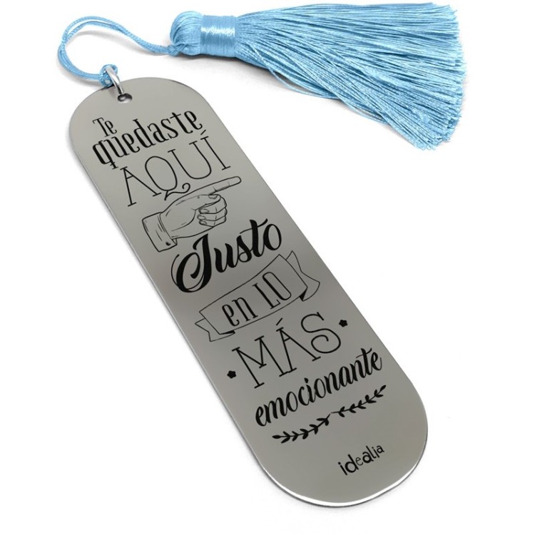 Marcapáginas Justo Aquí