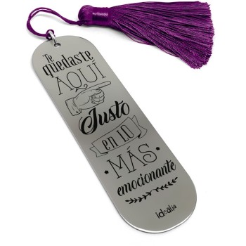 Marcapáginas Justo Aquí