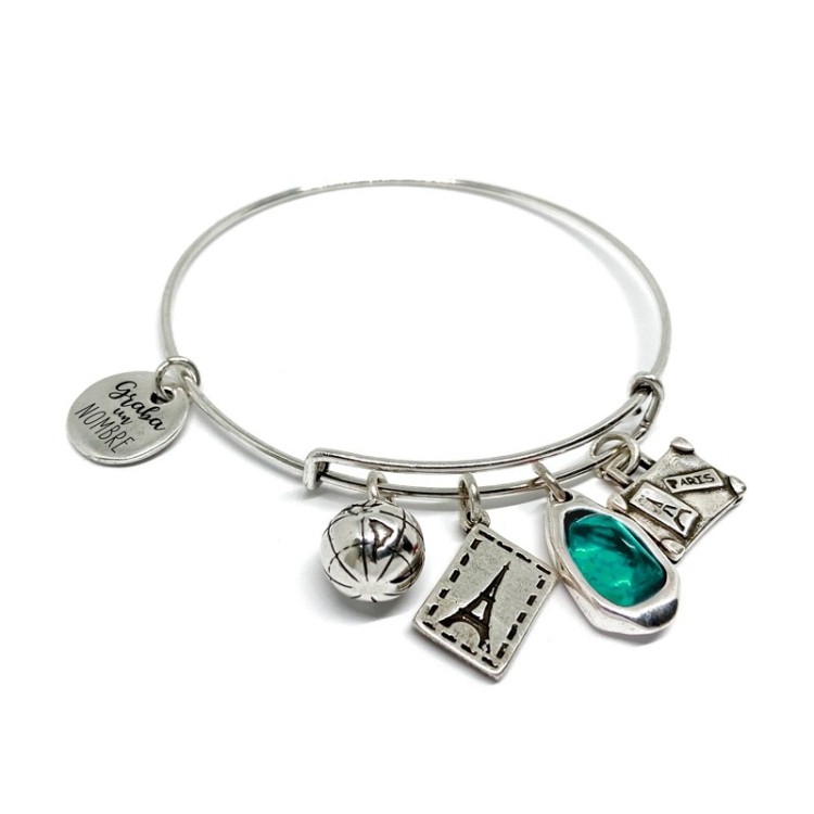 Pulsera Aro Viajes - Idealia® Regalos Personalizados