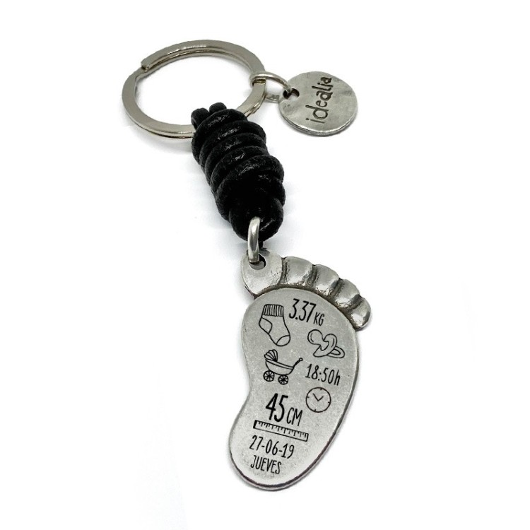 Llavero Pie Grande - Idealia® Regalos Personalizados