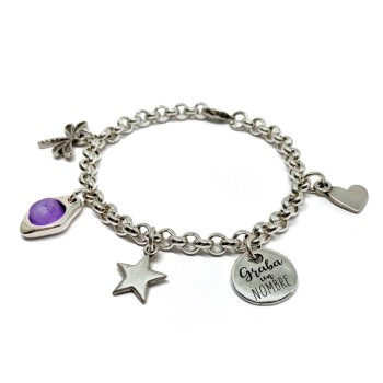 Pulsera Cadena Libélula - Idealia® Regalos Personalizados
