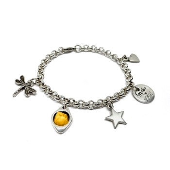 Pulsera Cadena Libélula - Idealia® Regalos Personalizados