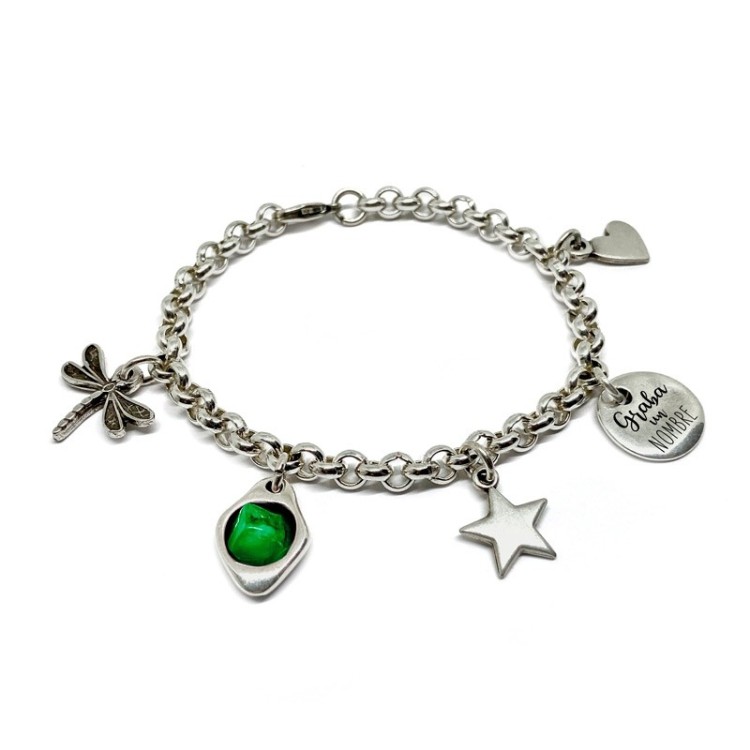 Pulsera Cadena Libélula - Idealia® Regalos Personalizados