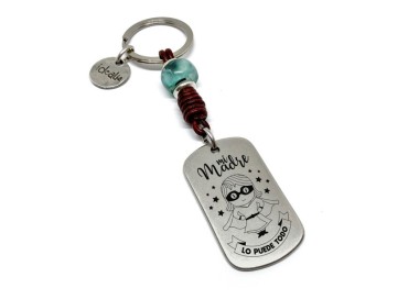 Llavero Mi Madre Lo Puede Todo - Idealia® Regalos Personalizados