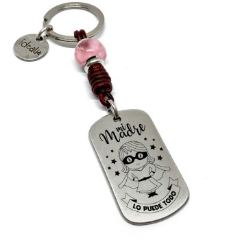 Llavero Mi Madre Lo Puede Todo - Idealia® Regalos Personalizados