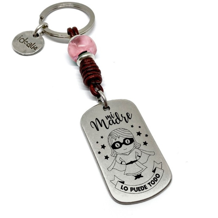 Llavero Mi Madre Lo Puede Todo - Idealia® Regalos Personalizados