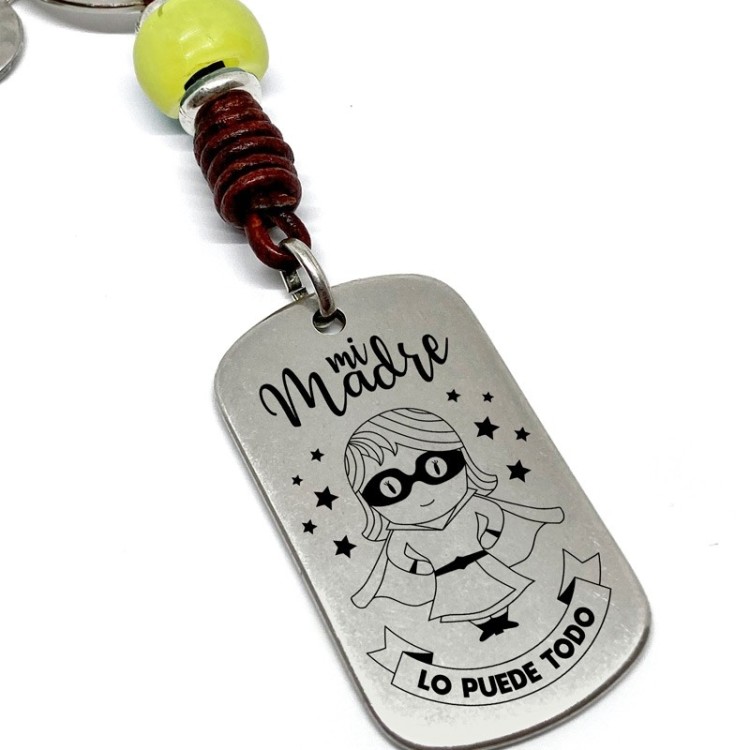 Llavero Mi Madre Lo Puede Todo - Idealia® Regalos Personalizados