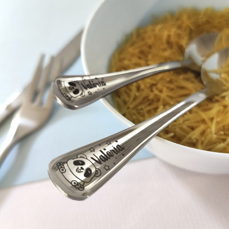 Cubiertos infantiles animales