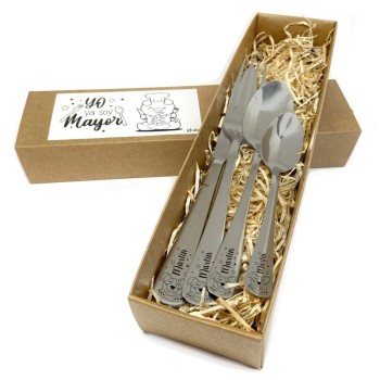 Cubiertos infantiles animales