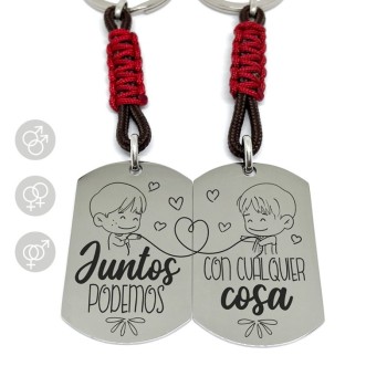 Llavero parejas