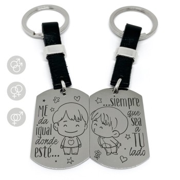 Llavero parejas