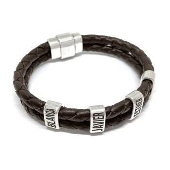 Pulsera Plana Nombres - Idealia® Regalos Personalizados