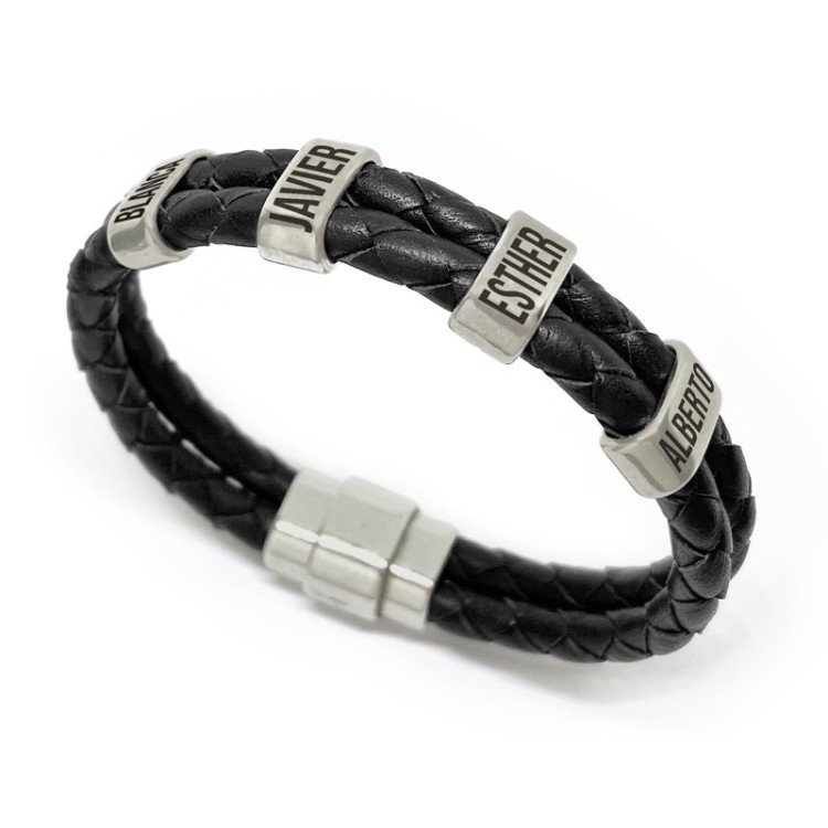Pulsera Plana Nombres - Idealia® Regalos Personalizados