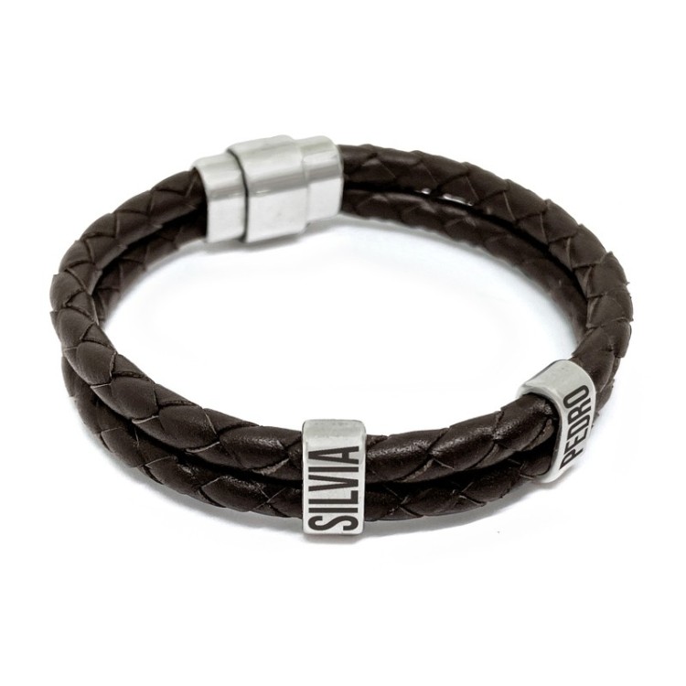 Pulsera Plana Nombres - Idealia® Regalos Personalizados