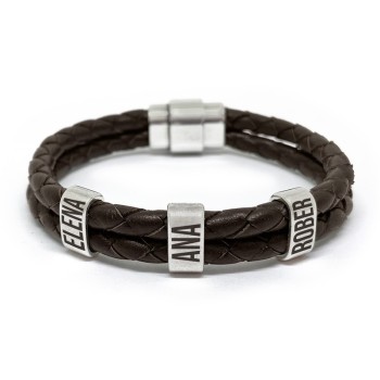 Pulsera trenzada Nombres