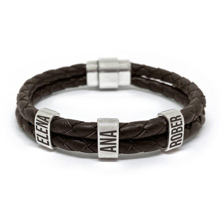 Pulsera Plana Nombres - Idealia® Regalos Personalizados