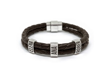 Pulsera Plana Nombres - Idealia® Regalos Personalizados