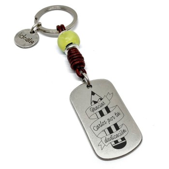 Llavero Profe gracias pro tu dedicación - Idealia® Regalos Personalizados