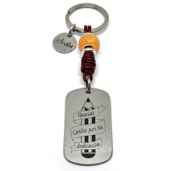 Llavero Profe gracias pro tu dedicación - Idealia® Regalos Personalizados