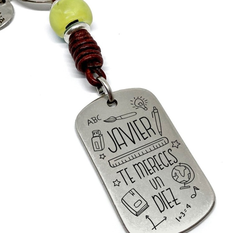 Llavero Profesor te mereces un diez - Idealia® Regalos Personalizados