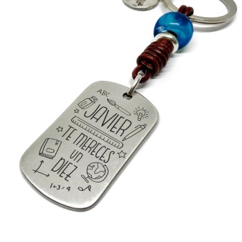 Llavero Profesor te mereces un diez - Idealia® Regalos Personalizados