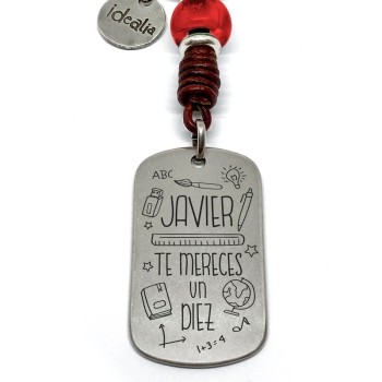 Llavero Profesor te mereces un diez - Idealia® Regalos Personalizados