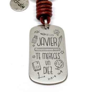 Llavero profesor te mereces un diez - Idealia® Regalos Personalizados