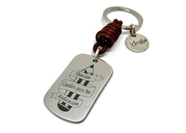 Lllavero Profe Gracias por dedicación - Idealia® Regalos Personalizados