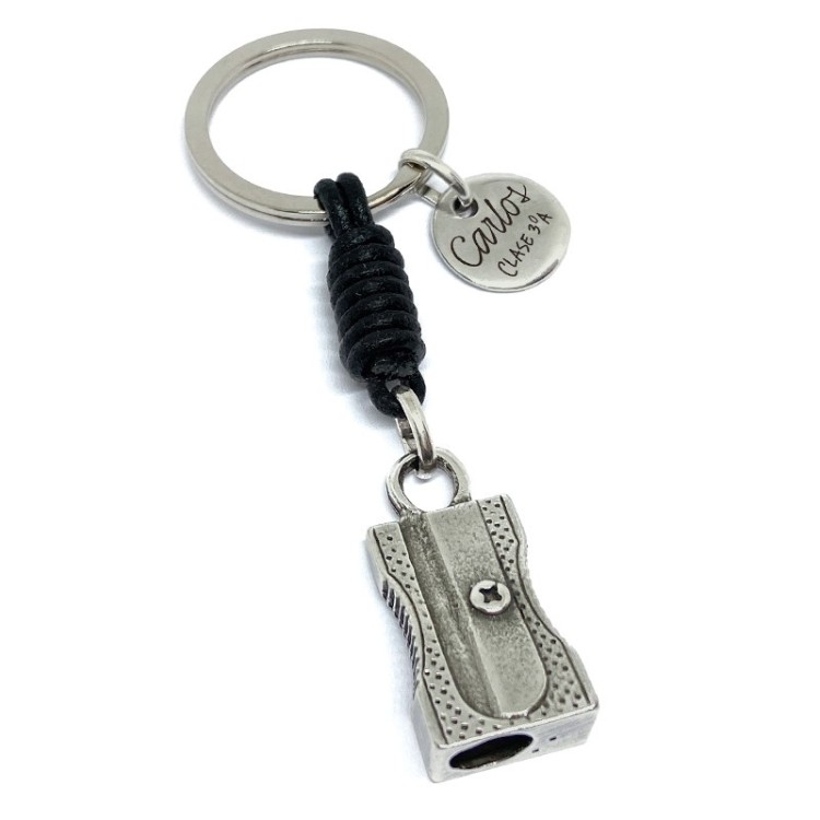 Llavero Sacapuntas Profesor - Idealia® Regalos Personalizados