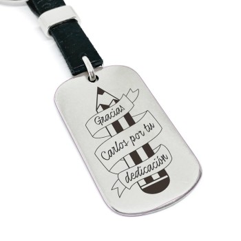 Llavero profesor gracias por entrega - Idealia® Regalos Personalizados
