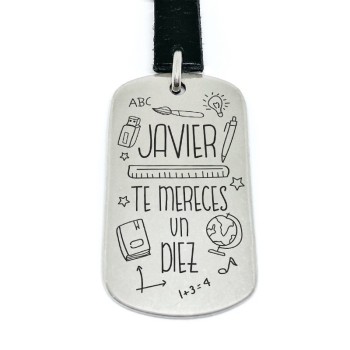 Llavero profesor te mereces un diez - Idealia® Regalos Personalizados