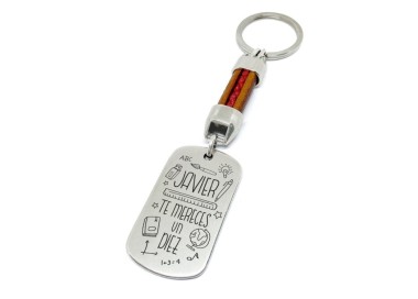 Llavero profe te mereces un diez - Idealia® Regalos Personalizados