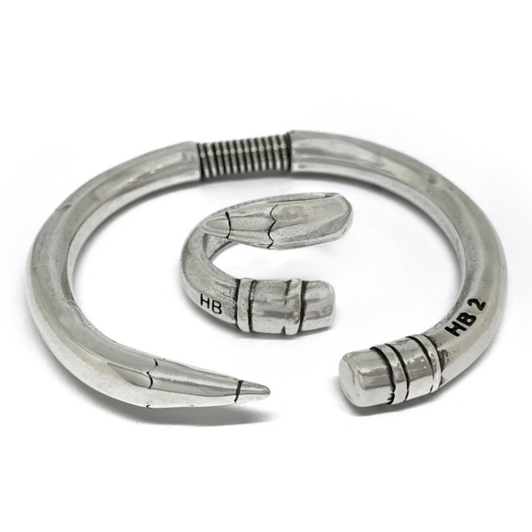 Conjunto pulsera y anillo de lápiz bañados en plata - Idealia®