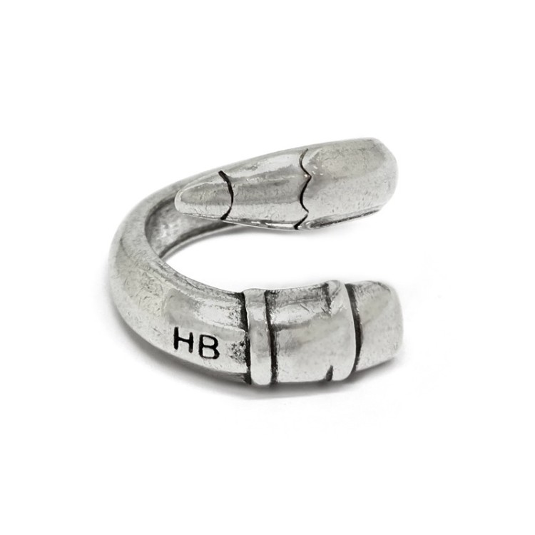 Anillo de lápiz bañados en plata - Idealia®